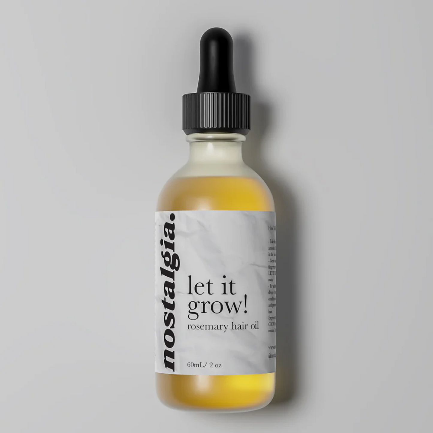 Let It Grow! - Rosemary Hair Growth Oil - 60mL